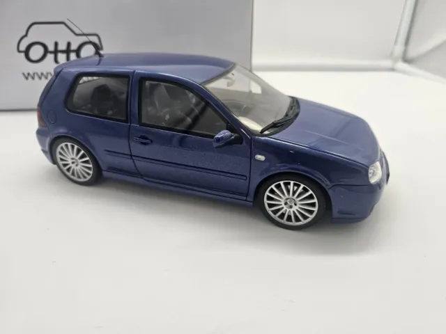 VW GOLF 4 R32 Blau- Otto OT086 - Ottomobile 1:18 1/18 Ottomodels