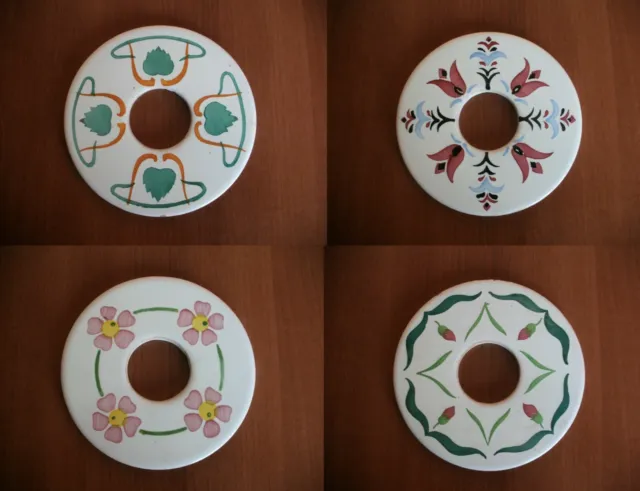 Coleccion De Ceramica Antigua, Fabricada En La Década, 1920. (4,Piezas)