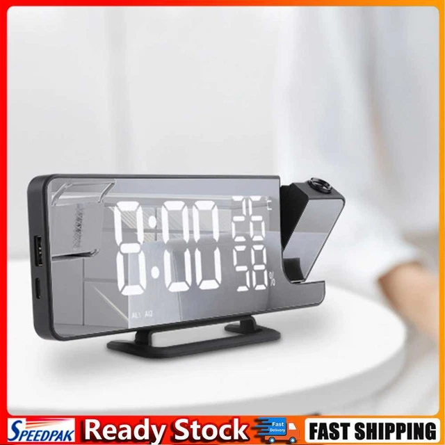 Bedside Clock Decorations Electronic Table Clock for Home Bedroom Office Schools