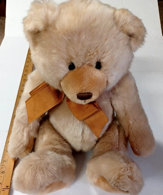 Vintage 18 inch Gund Cinnamon Brown Teddy Bear - Super Soft