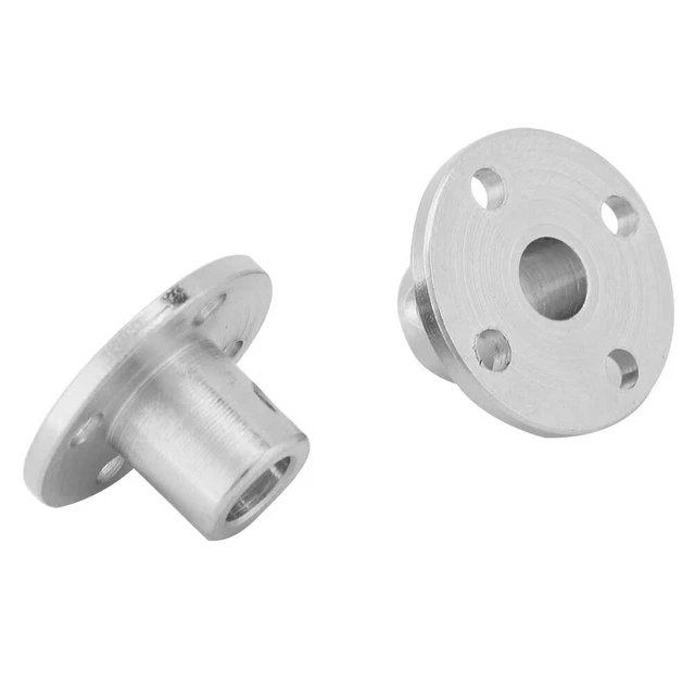 2Pcs M3 Raccord De Bride Rigide Id Connecteur 6Mm Od 10Mm Coupleur Arbre Moteur