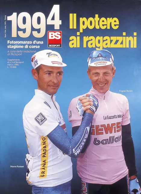 Revista BS Bicisport Anuario Grandes Ciclismo 1994 Pantani Historia de la Imagen