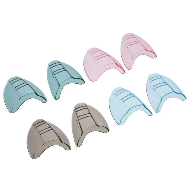 4Pairs TPU Eye Glasses Blue Anti-Slip Accessories Side Shields  Glasses