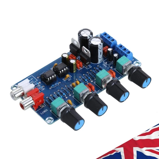 NE5532 OP-AMP HIFI Amplifier Preamplifier Volume Tone EQ Control Board ...