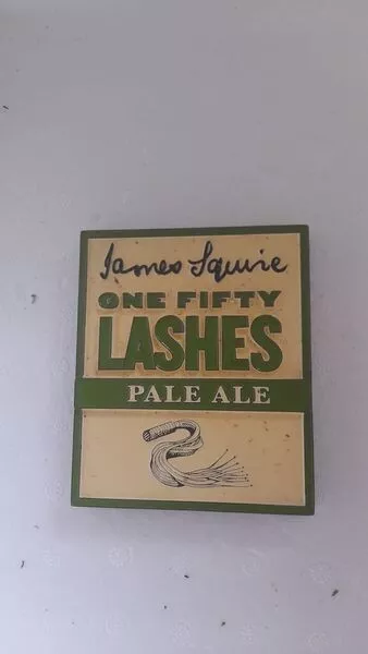 James Squires One Fifty Lashes - Metal Tap Badge