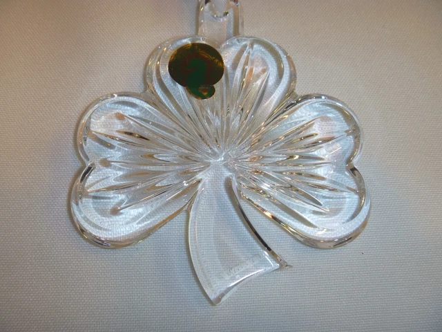 Waterford "Christmas Shamrock" ornament NIB 1055079