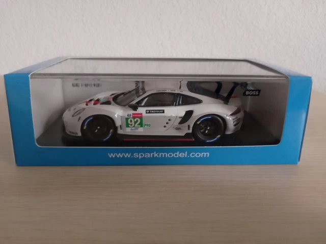 Miniature Spark 1/43 - Porsche 911 RSR-19 Du Mans 2021 - Résine, édition Limitée S8264