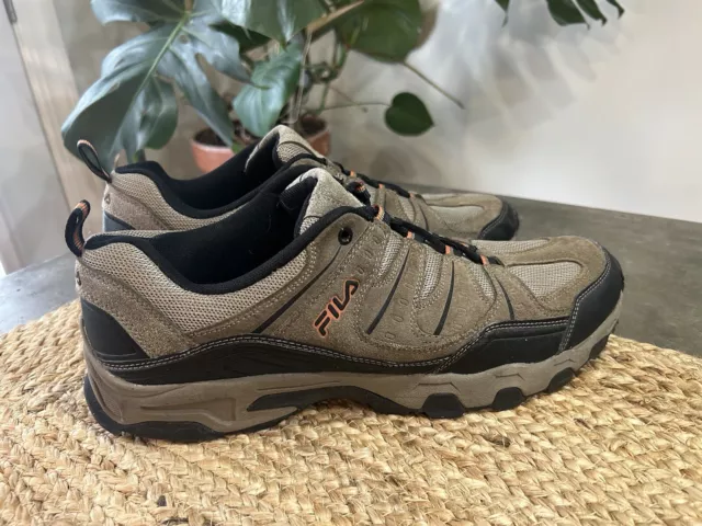 MEN S FILA MIDLAND Trail Brown Orange Pick Size 26.99 PicClick