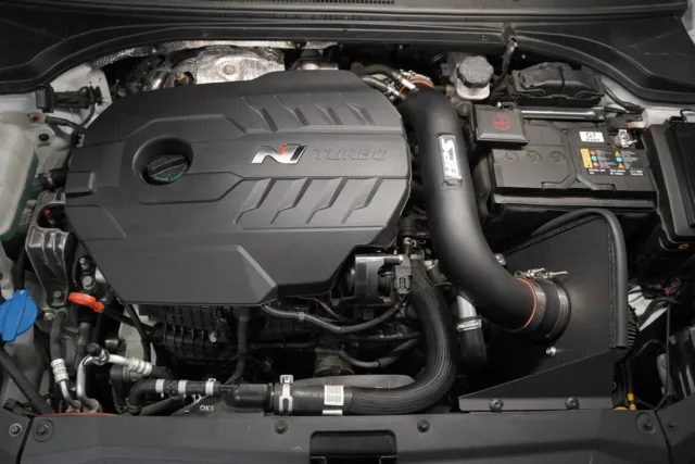HPS Performance Black Air Intake Kit Cool Ram for 19-22 Hyundai Veloster N 2.0L