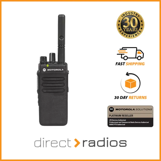 Motorola DP2400e UHF Digital Two Way Radio Walkie Talkie Handheld