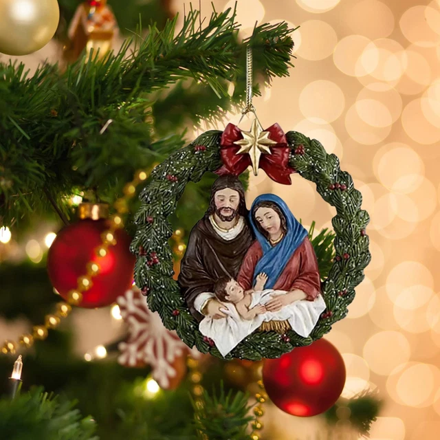 4 Lanternes De Noël à Effet Vitrail Sur La Nativité - Loisir Créatif Enfants Dès 5 Ans - Papier Cartonné Et Cellophane