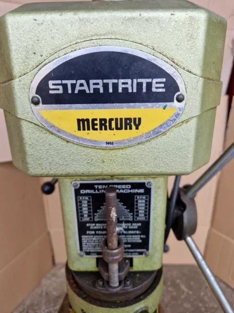 Startrite Mercury Ten Speed Drilling Machine 3 Phase with Guard