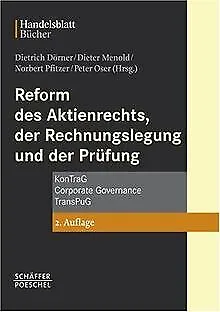 Reform des Aktienrechts, der Rechnungslegung und de... | Buch | Zustand sehr gut