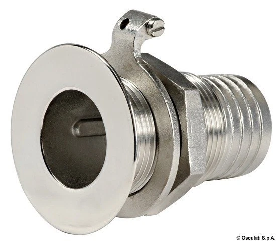 Échappement À Mare Inoxydable 1 1/2 X 44 MM Marque Osculati 17.524.05