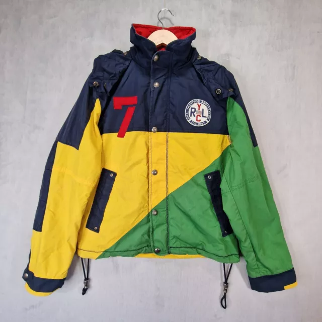 Vintage Ralph Lauren Polo RLYC Sailing Jacket 1993 Sportsman Stadium Snow Beach