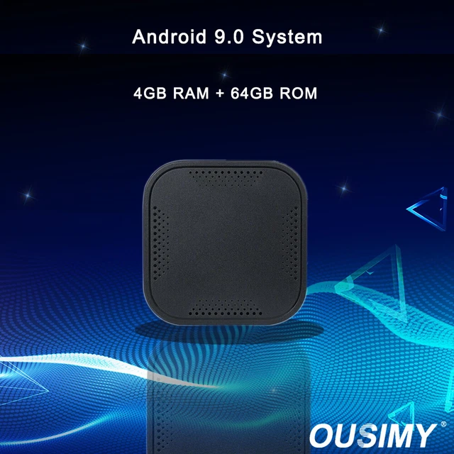 4+64GB MINI CARPLAY Ai Box Wireless Android Auto & Apple CarPlay For