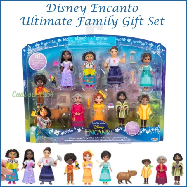 Disney Encanto Figures 10 Madrigal Family Small Dolls Gift Set NEW