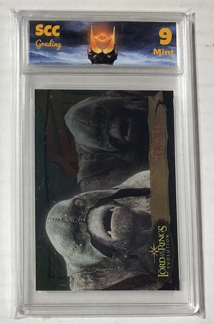 Lord of the Rings EVOLUTION Card #60 Topps 2006 graded 9