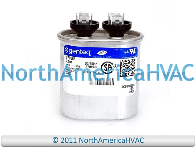 Capcom Capacitor 20 Uf MFD 370 Volt Fits GE Genteq 27L1002 27L1002BX