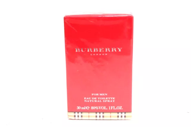 NEW BURBERRY LONDON For Men Eau De Toilette 30ml Perfume SEALED