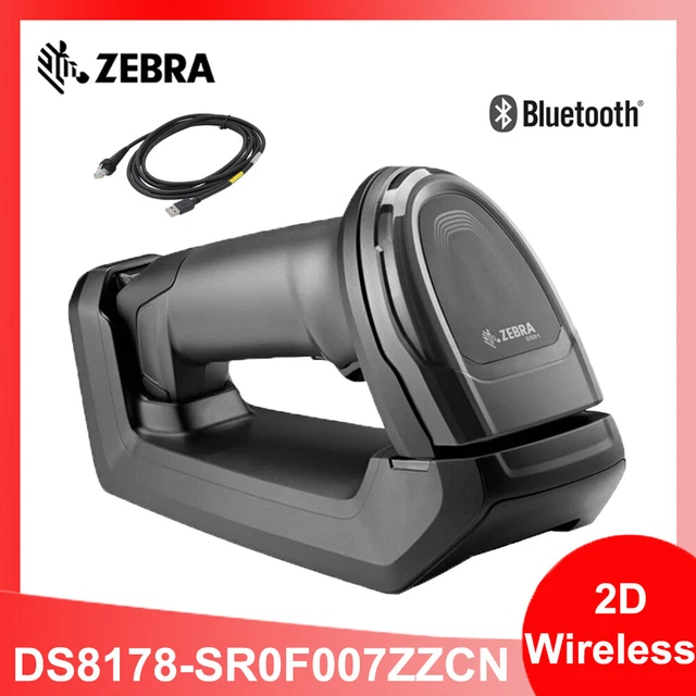 ZEBRA DS8178SR0F007ZZCN 2D Bluetooth Wireless Handheld Barcode Scanner