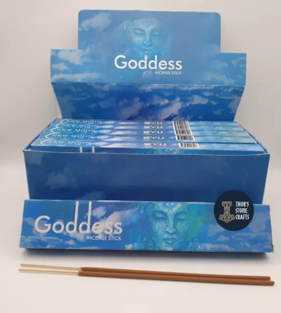 New Moon Incense Goddess Incense Sticks  Premium Masala Hand Rolled 1 pack