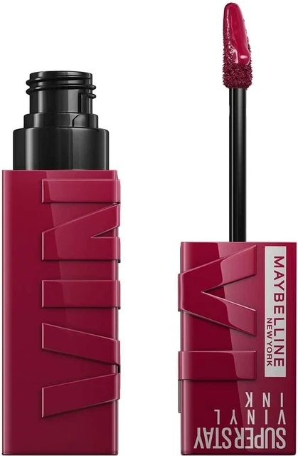 New York Tinta Labbra a Lunga Tenuta Superstay Vinyl Ink, per Un Effetto Vinilic