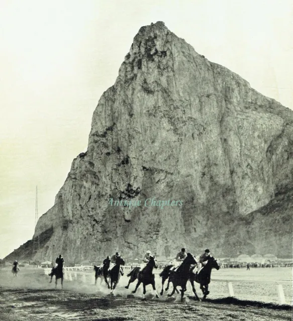 Gibraltar Racecourse 1935 Photo Article F762