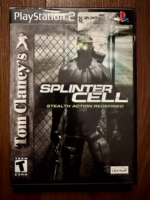 Tom Clancy's Splinter Cell Stealth Action Redefined PS2 PlayStation 2 CIB  Tested