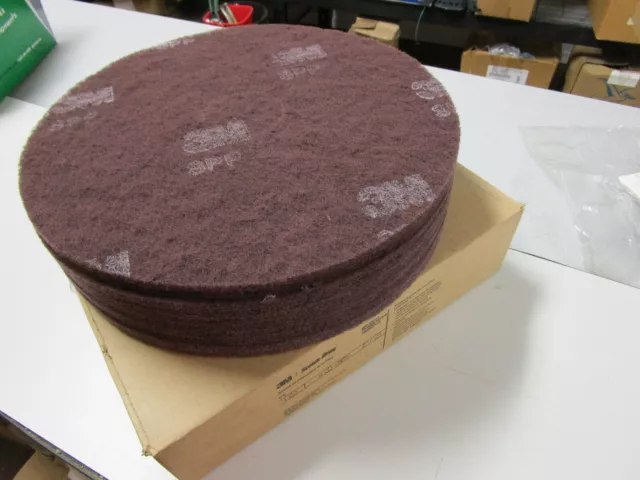 3M Scotch-Brite  17" Surface Preparation Floor Pads - Qty. 10  #Spp17 - New