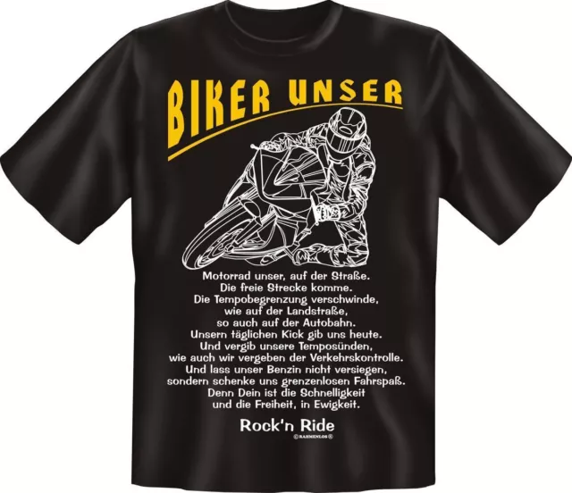 Herren T-Shirt Biker Unser Bike Motorrad lustige Sprüche-Shirts Männer-Geschenke