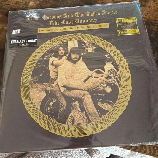 GRAM PARSONS THE LastRoundup Vinyl Record Country Music $275.99