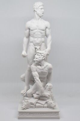 Statua di Ercole e Caco - Made in ITALY cm 32