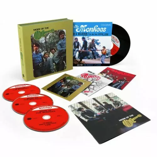 MORE OF THE MONKEES - SUPER DELUXE BOX SET 3 x CD's + 7" VINYL -SEALED BRAND NEW