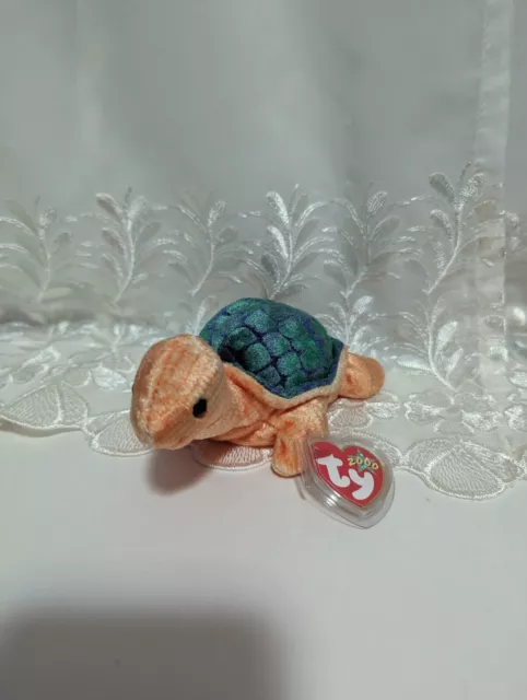 Peekaboo The Turtle 🐢 Ty Beanie Baby - Mint Vintage Collectible Rare Retired