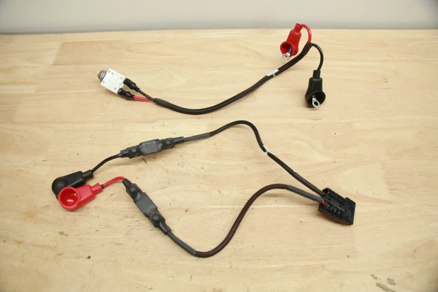 Arnés de cableado e interruptor de circuito para cables de batería Pride Jazzy/Quantum J6 600 610