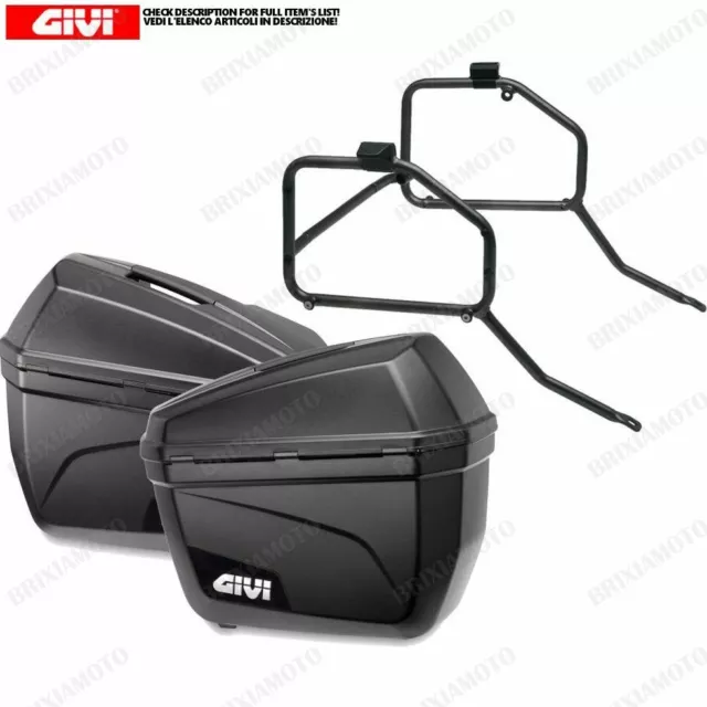 Set GIVI Frames + Side Sacs E22N Pour KTM Adventure 950/990 (03>14)