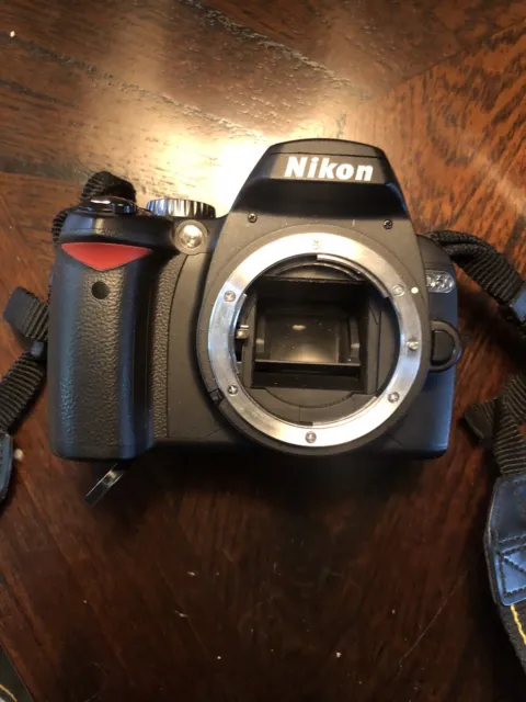 Nikon D60 10.2 MP Digital SLR Camera - Black (Body Only)