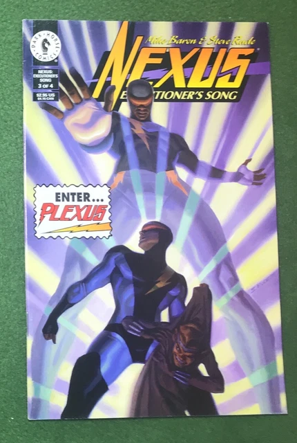 Nexus Executioner's Song #3 Dark Horse Comics Bronze Age Steve Rude M Baron vfnm