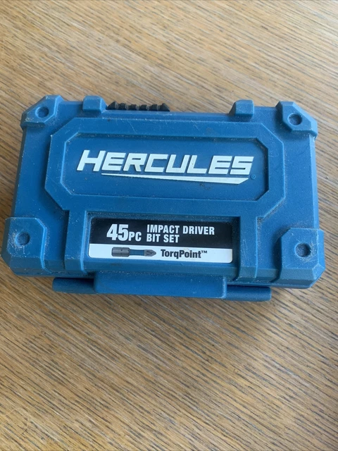 Hercules 45 piece impact driver bit set