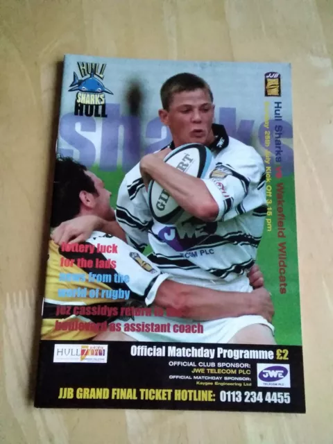 1999 Hull Fc Sharks V Wakefield Trinity Wildcats - Rugby Super League