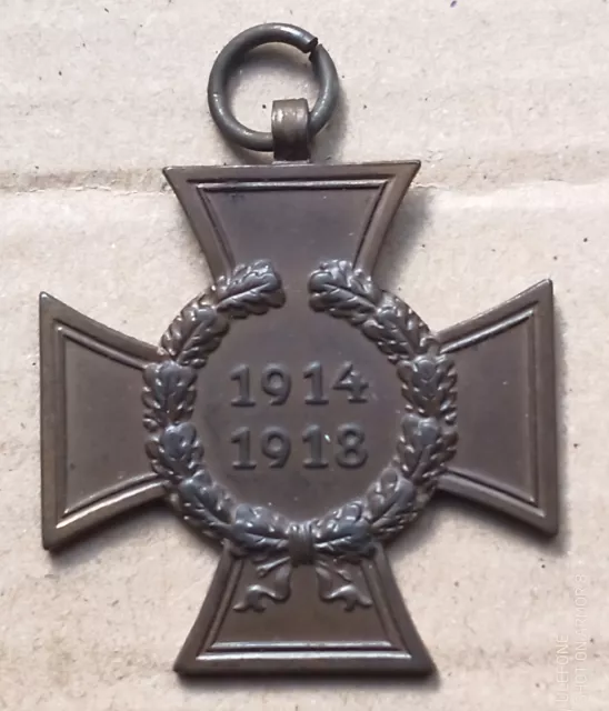 Medalla Alemania Cruz De Hierro 1914-1918