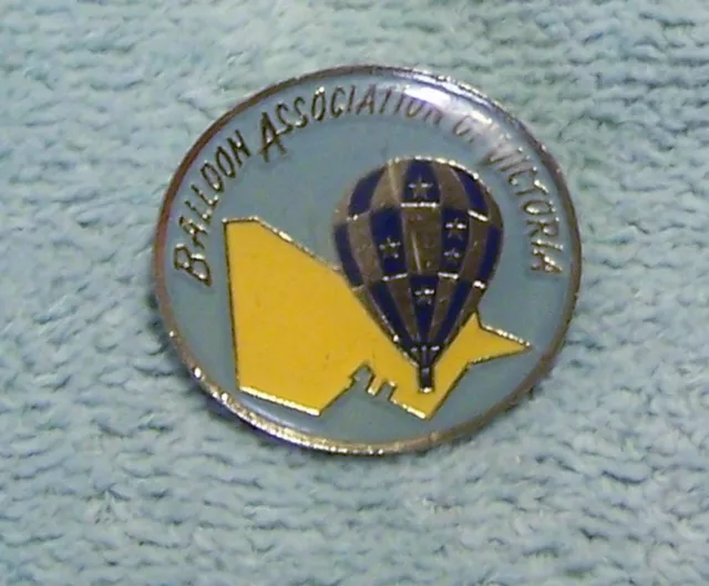 Balloon Association Of Victoria Balloon Pin