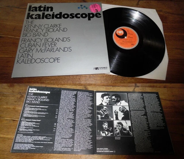 Kenny Clarke Francy Boland Big Band ‎– Latin Kaleidoscope LP Afro Cuban Jazz 68'
