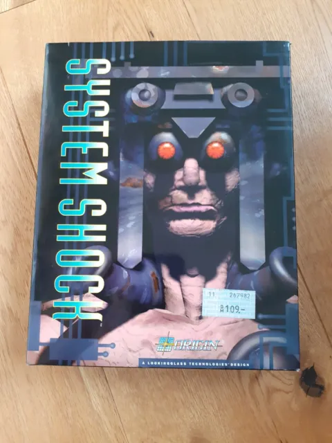 System Shock (PC, 1994) 3,5“-Disketten, Origin - Big Box