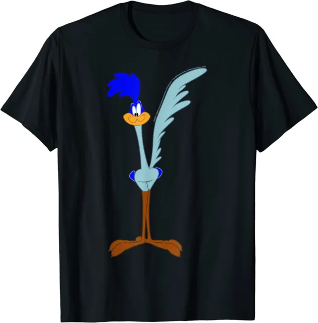 LOONEY TUNES ROAD Runner Simple Portrait Funny Gift T-Shirt Size S-5XL ...