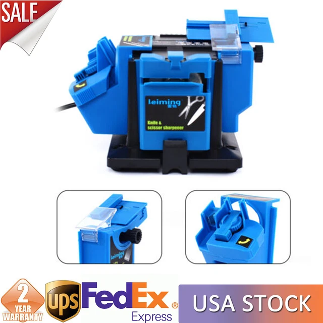 ELECTRIC MULTI-TASK SHARPENING Machine Knife Scissor Drill Bit Chisel ...