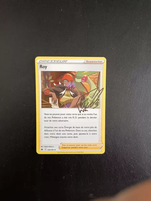 Pokémon Card HOLO Roy 140/159 EB12.5 Sword & Shield Zenith SuprÃame FR NEW