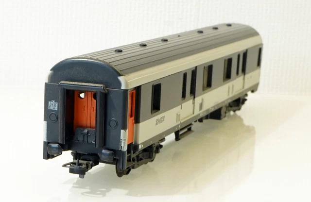 Voiture / Fourgon FS Lima échelle N – Train Express 301/302 – Vintage