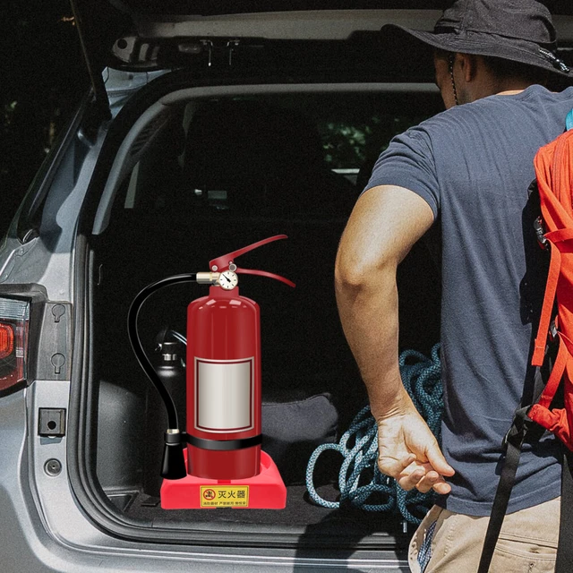 FIRE EXTINGUISHER FLOOR Stand Powder Fire Extinguisher Base Car Trunk